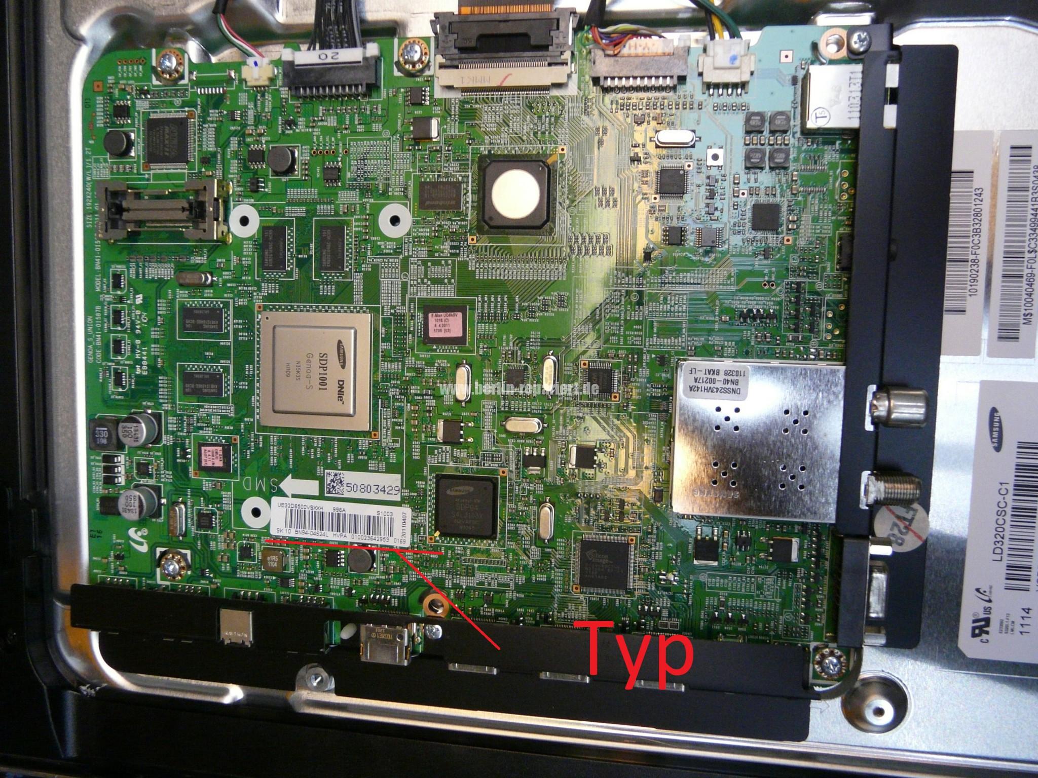 Samsung UE32D6500, geht an und aus Atlas Multimedia Wir lieben Reparaturen , seit 1992