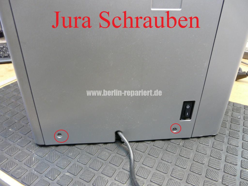 Jura Impressa S9, zeigt Schale fehlt (2)