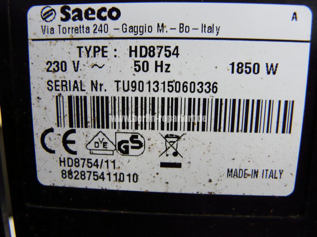 Saeco Intelia EVO, HD8754, kein Kaffee (5)