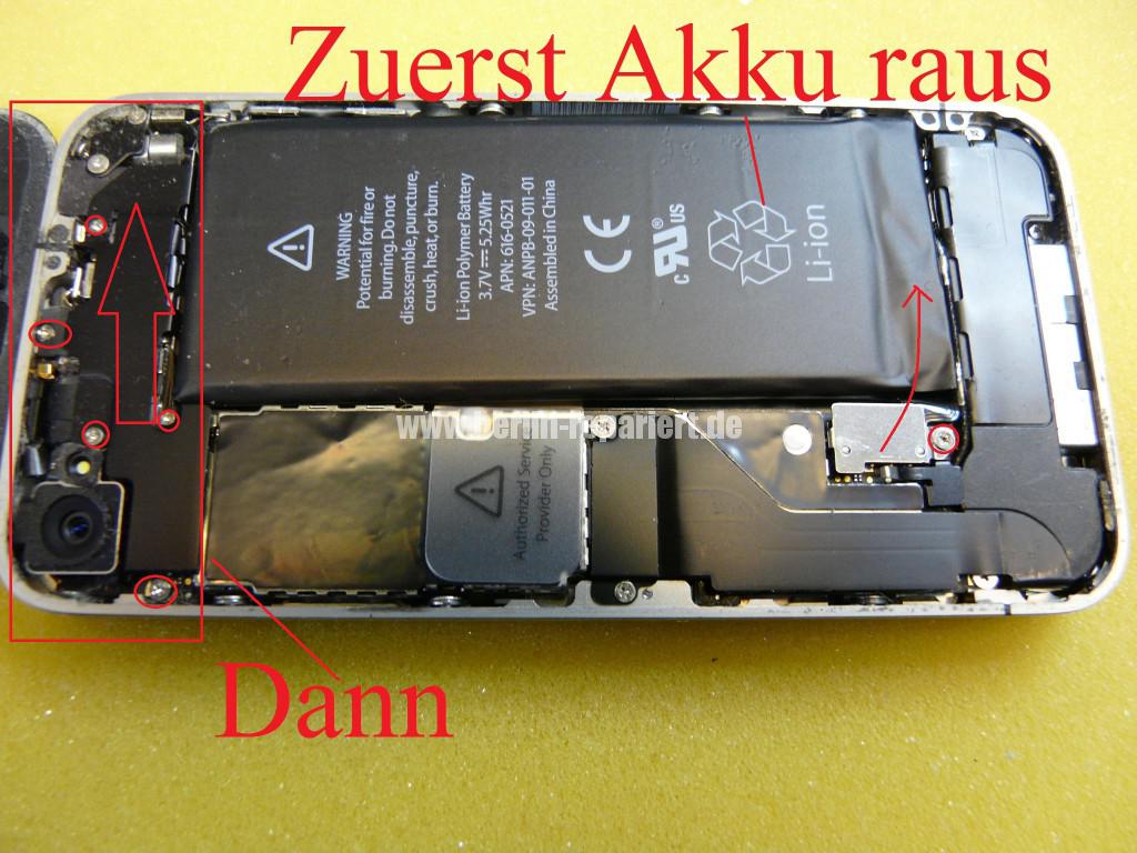 iPhone 4, Kamera tauschen (4)