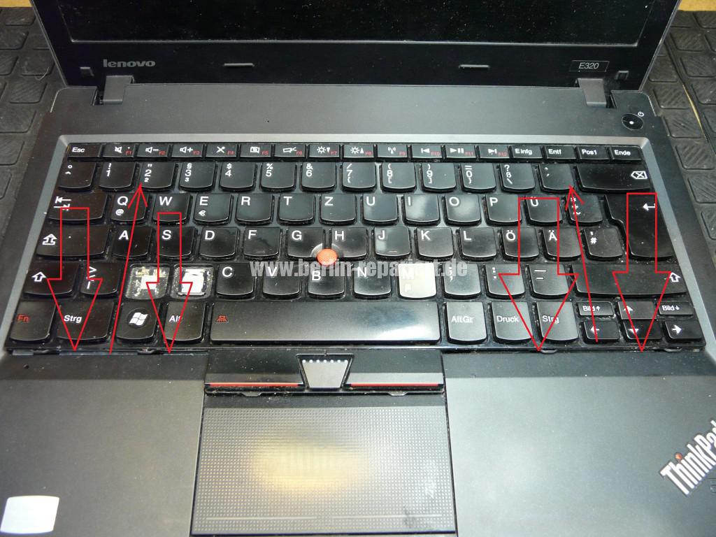 Lenovo E320, Tastatur Defekt (24)