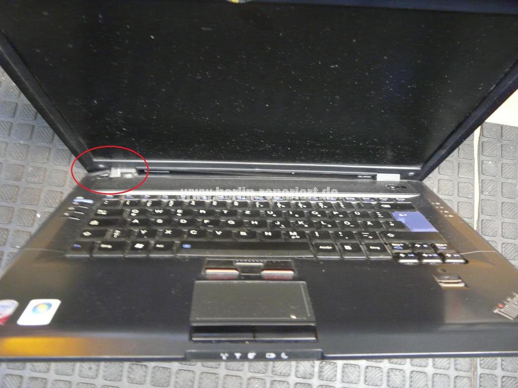 Lenovo SL500, Scharniere Defekt, Scharniere Tauschen (1)