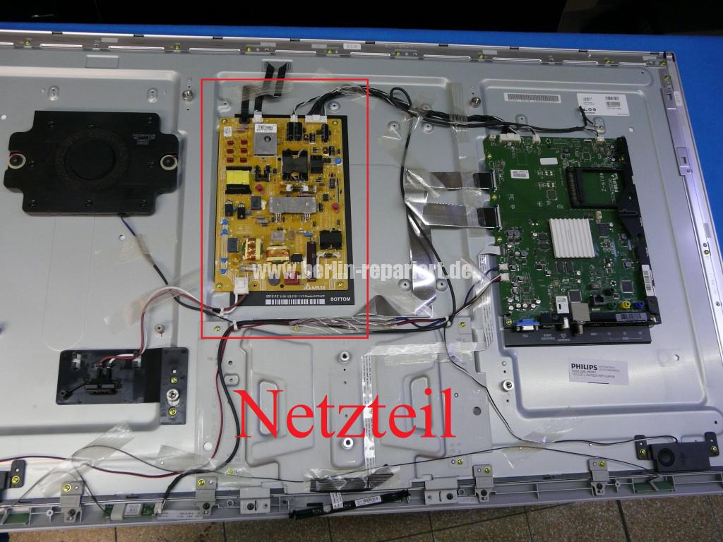 Philips 47PFL6877, keine Funktion, Netzteil Defekt, Netzteil Reparieren (2)