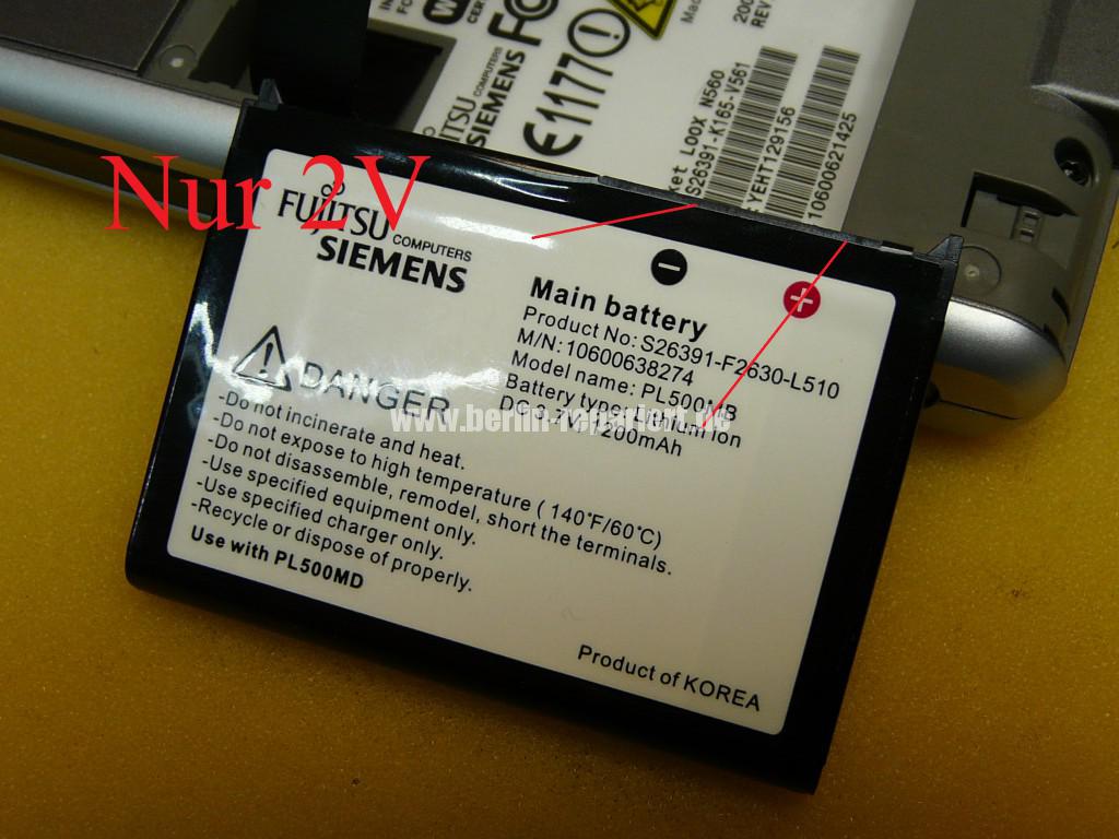 Fujitsu Siemens Pocket Loox , keine Funktion (3)