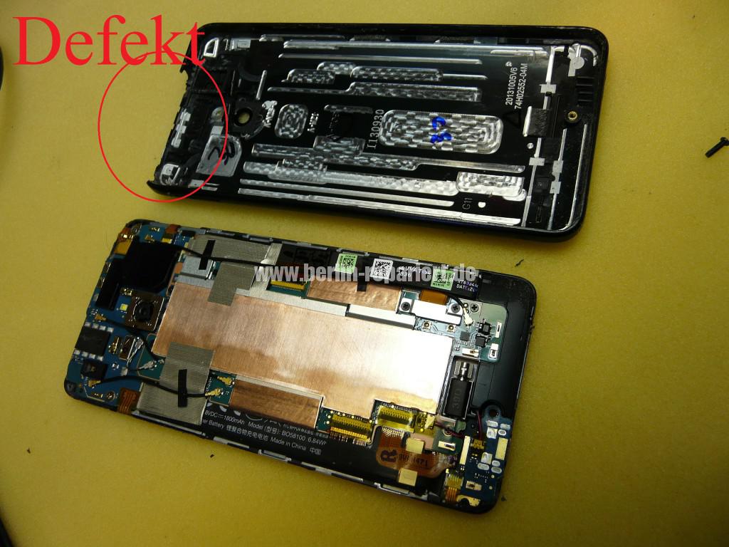 HTC PO585800 Zerlegen, Akku Deckel Cover tauschen (9)