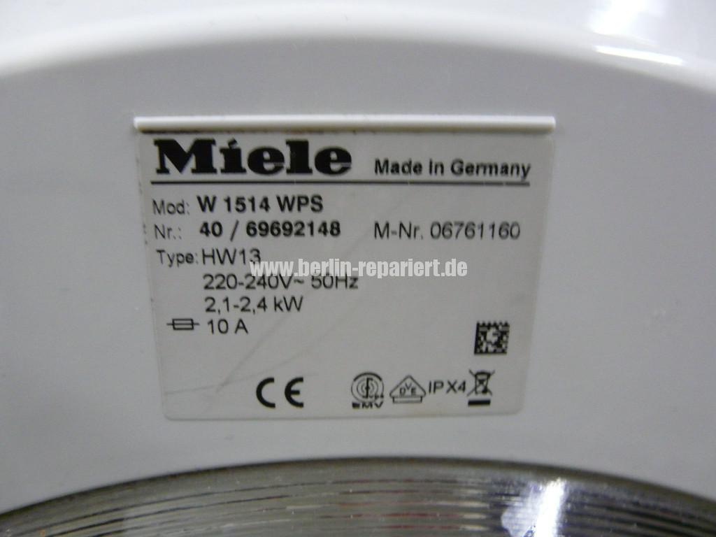 Miele Qualität, W1514 Dichtring Defekt, Trommel Defekt (6)