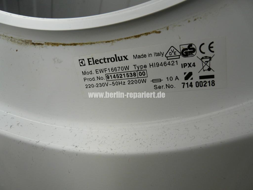 Elektrolux EWF16670, Gummimanschette Stark Verschmutz Verschimmelt (5)