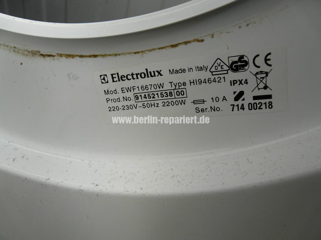 Elektrolux EWF16670, Gummimanschette Stark Verschmutz Verschimmelt (5)