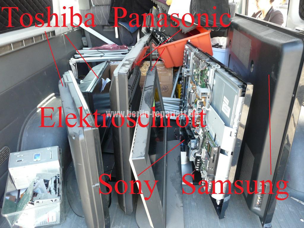 Elektroschrott Panasonic Toshiba Sony Samsung  (2)