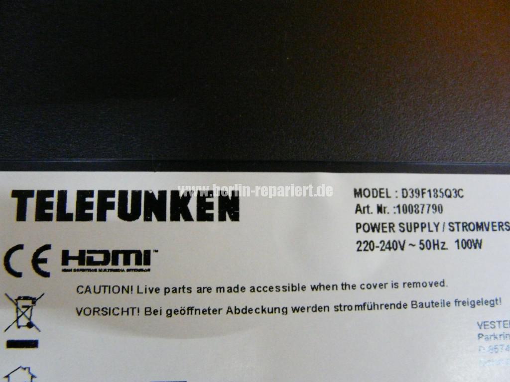 Telefunken Qualität D39F185Q3C, keine Funktion (12)