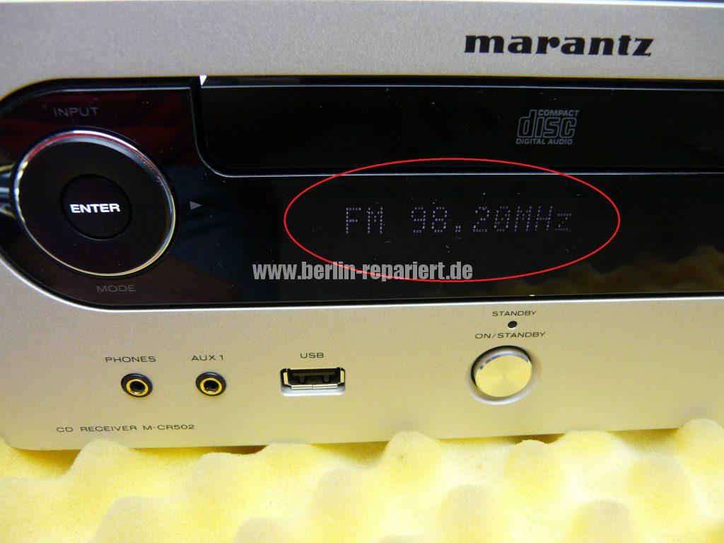 Marantz M-CR502, keine Funktion (10)