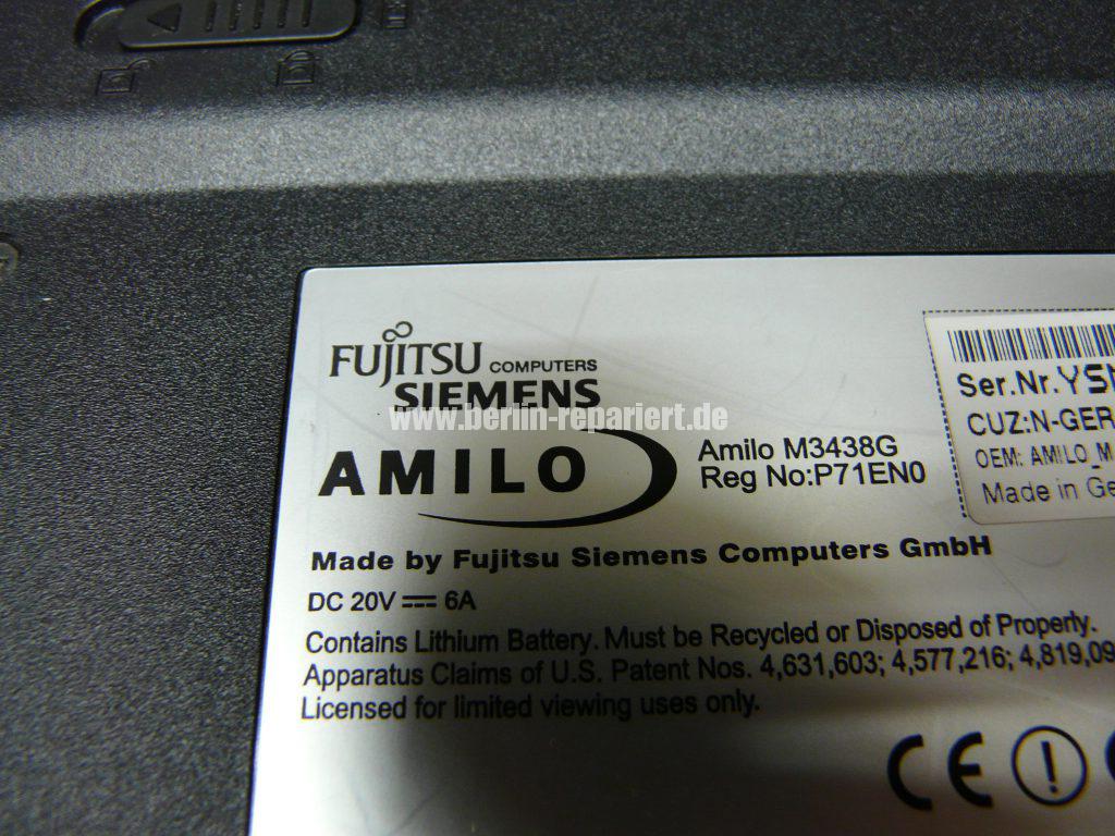 Fujitsu Siemens Amilo M3438G, kein Bild (7)