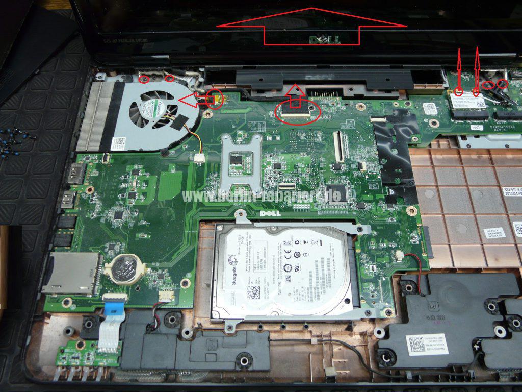 Dell Inspiron N7110, Netzbuchse Defekt, Netzbuchse austauschen (7)