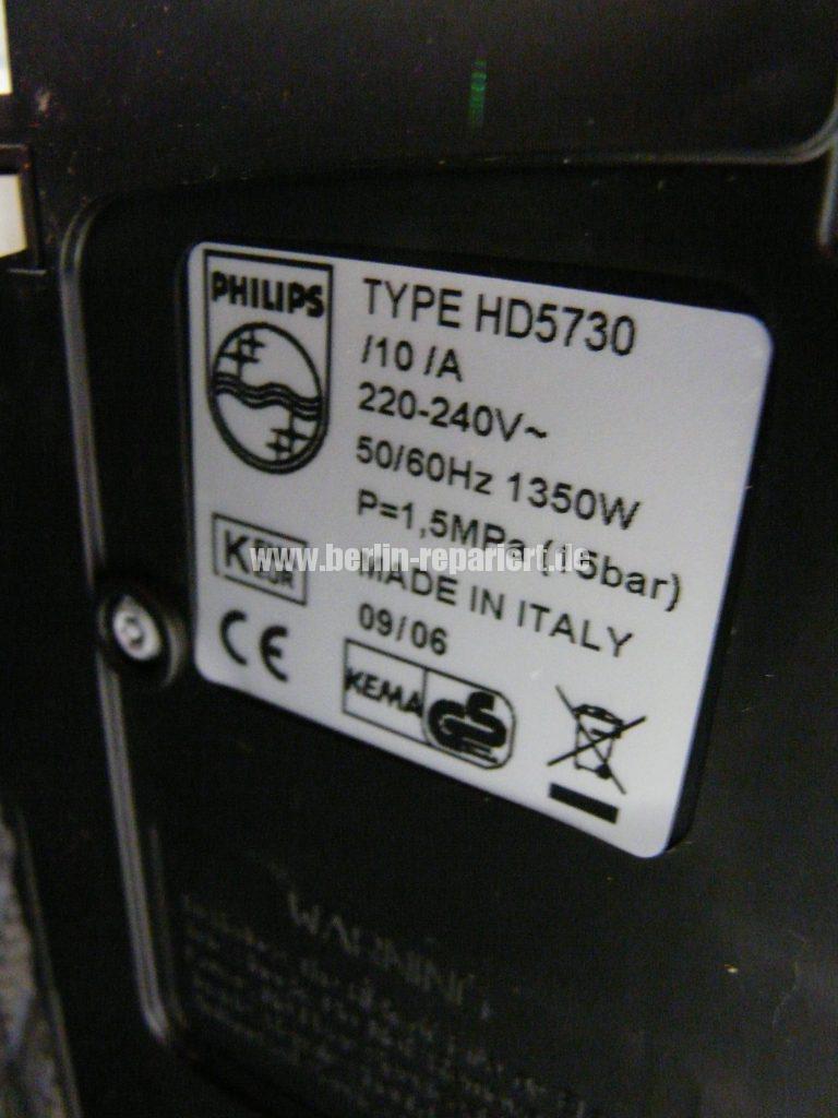 Philips HD5730, Algemeine Störung (8)